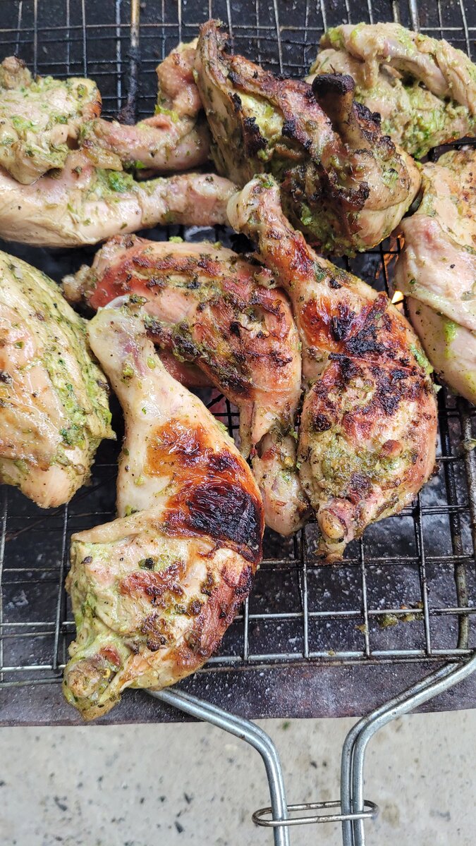 Poulet Braisé avec Garnitures