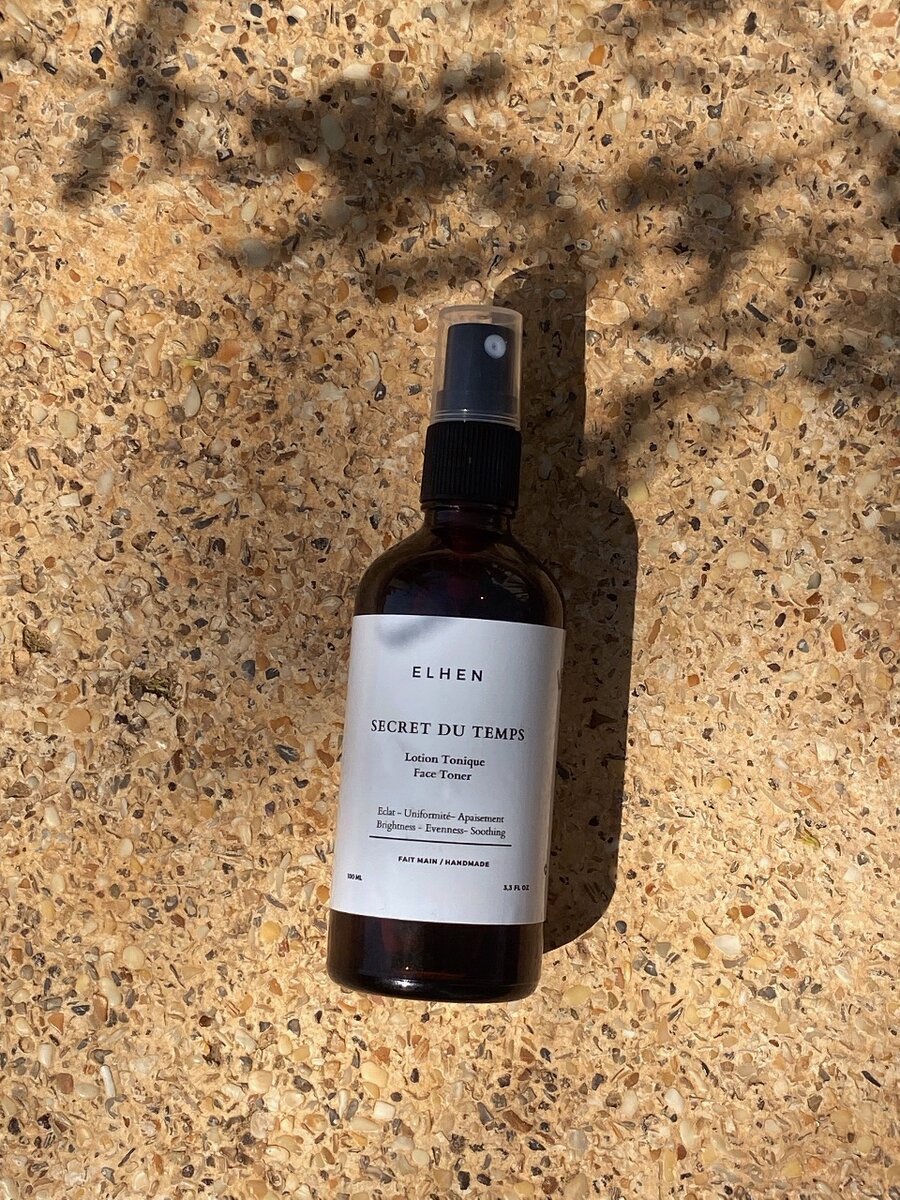 SECRET DU TEMPS - Lotion tonique au Bissap & Rose