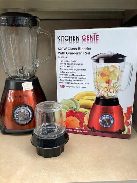 GLASS BLENDER& GRINDER FROM UK