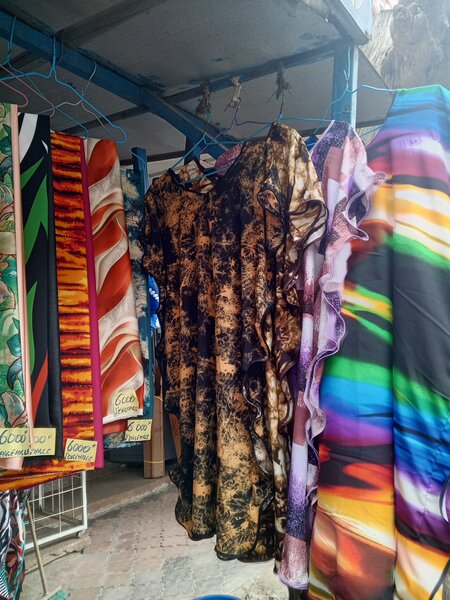 Robe longue imprimée bohème