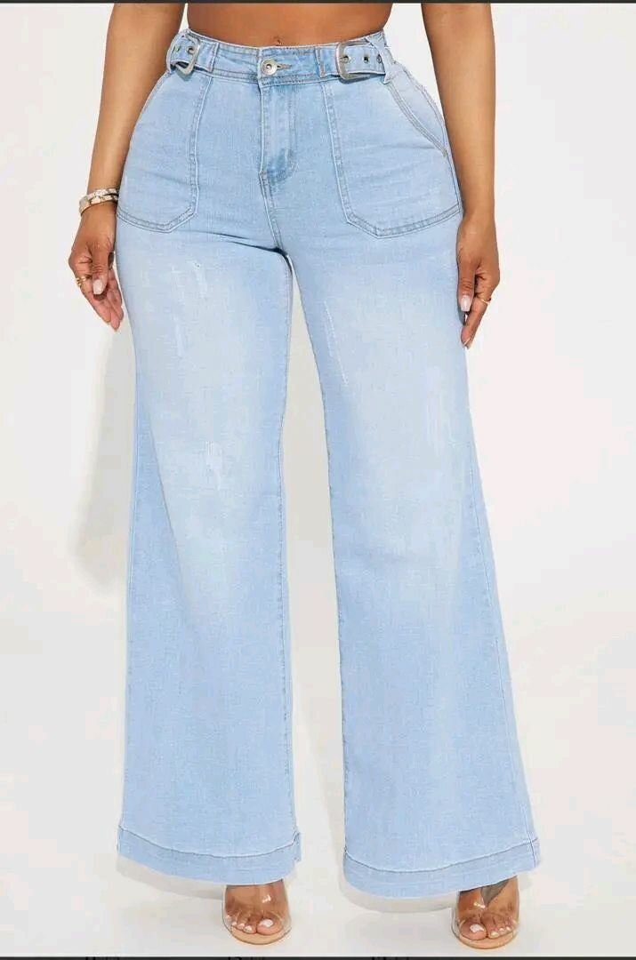 Jean Évasé Taille Haute