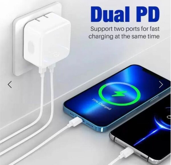 Chargeur iPhone 14pro max 50w