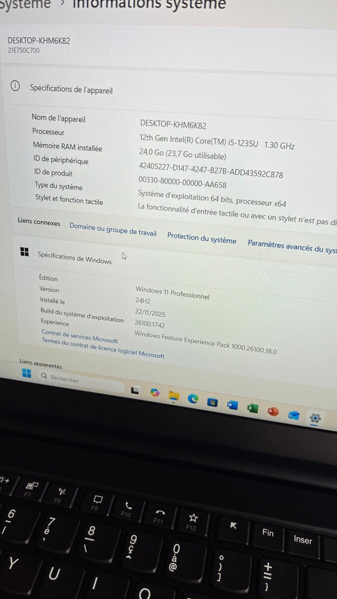 Lenovo ThinkPad i5 12ème Gen