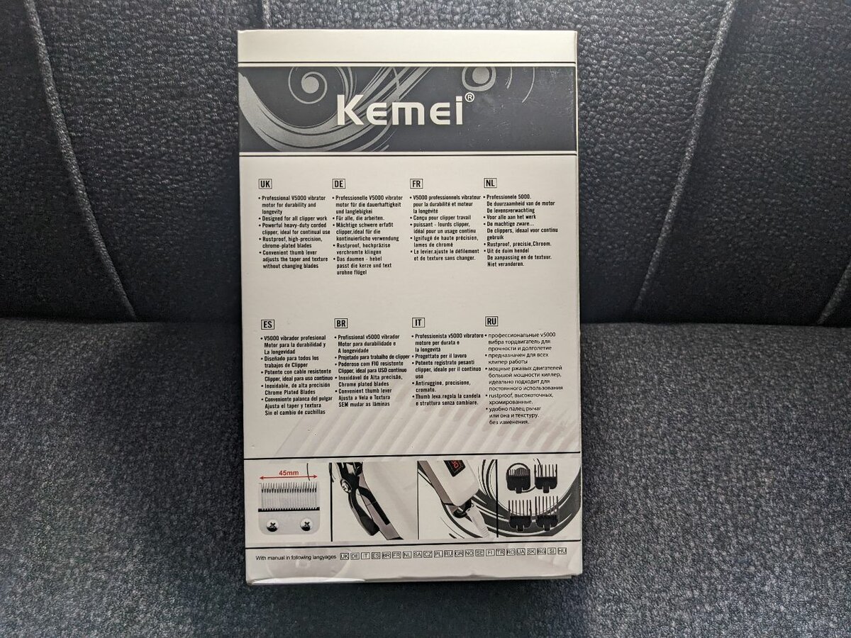 KEMEI Industrial Rechargeable