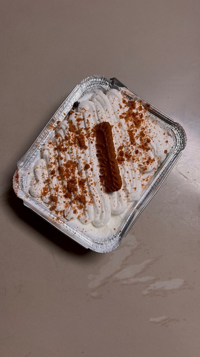 Brownies milk shot t.spéculos