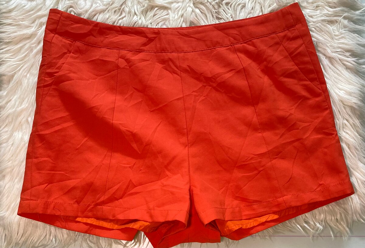 Shorts colorés en coton pour l'été