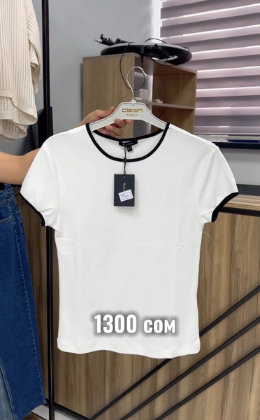 футболка белая женская