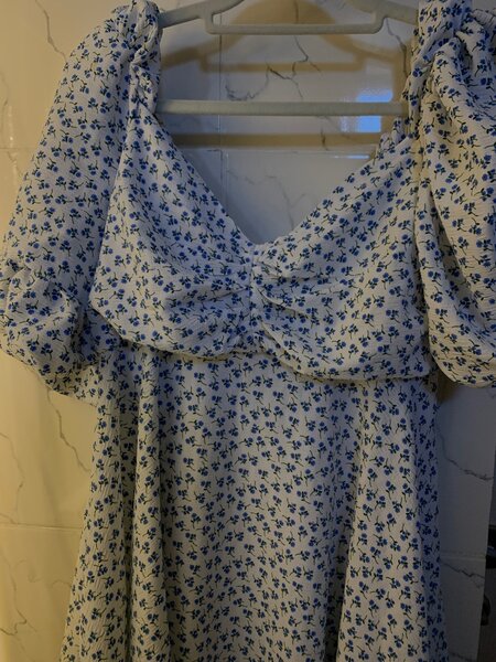 Кароткое летняя платье