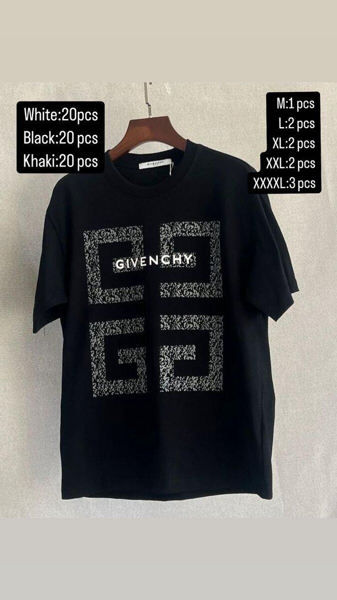 T-shirts Givenchy homme tendance