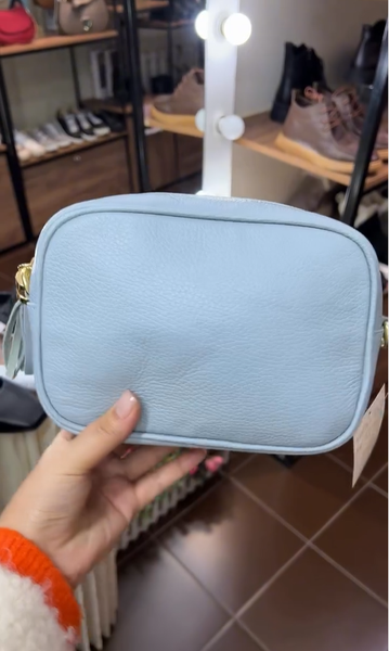 сумка синяя