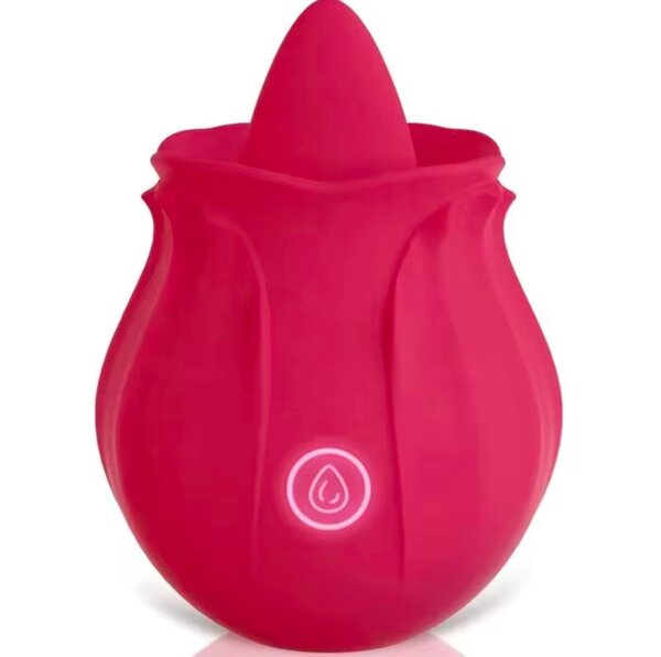 Tongue Licking Rose vibrator