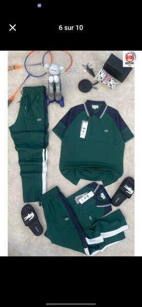 Ensemble de sport moderne pour hommes