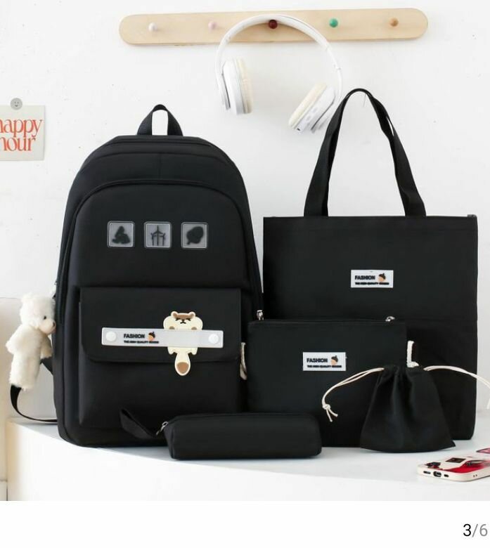 Set de sac à dos scolaire