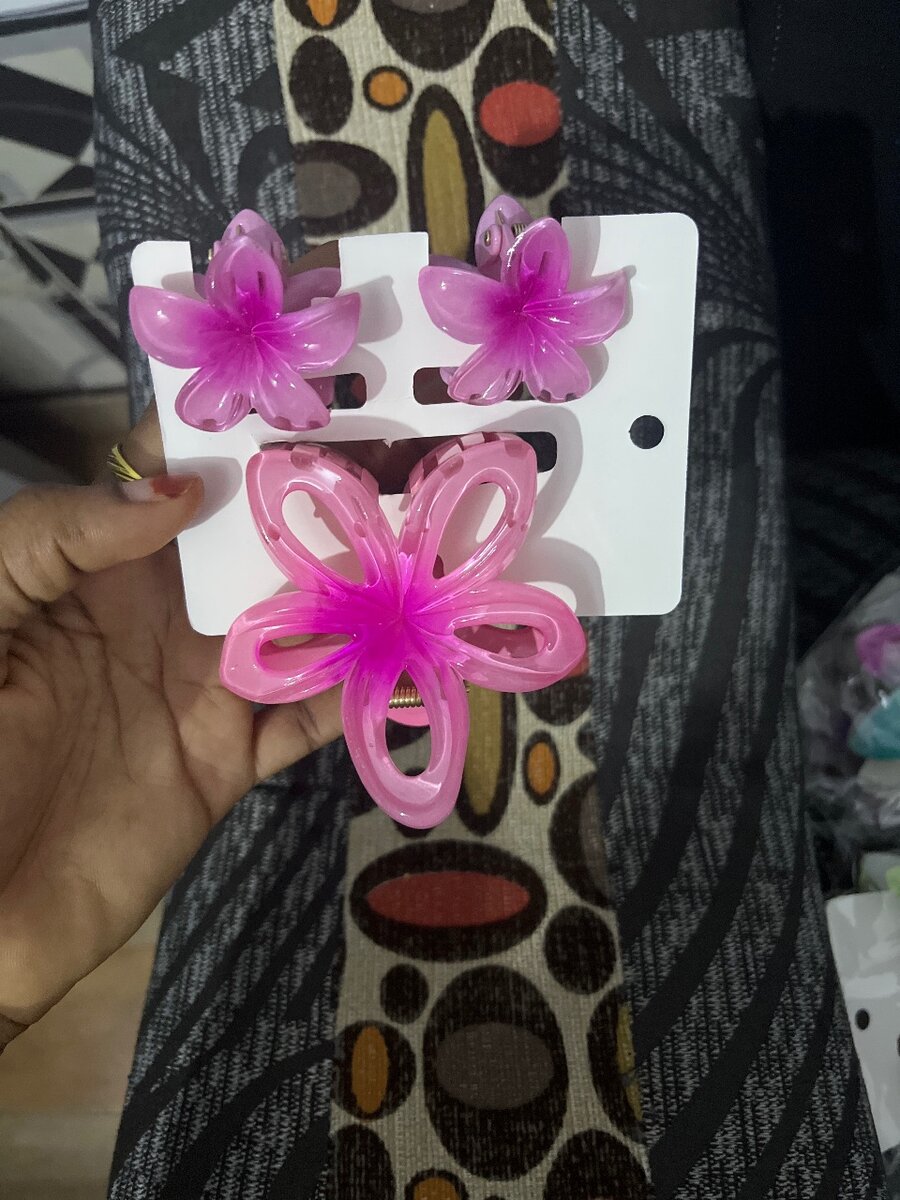 Ensemble de pinces à cheveux fleurs