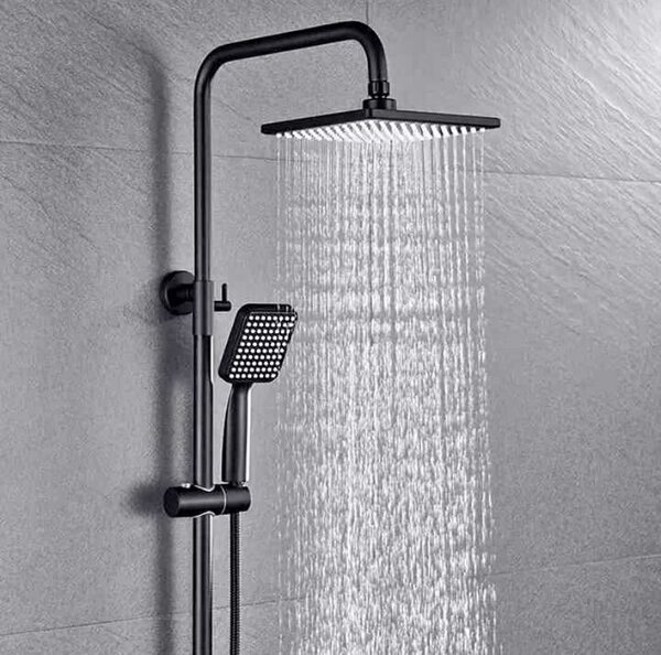 Douche à effet pluie moderne