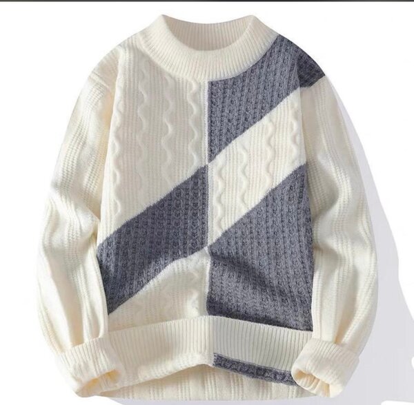 Pull en tricot d'hiver