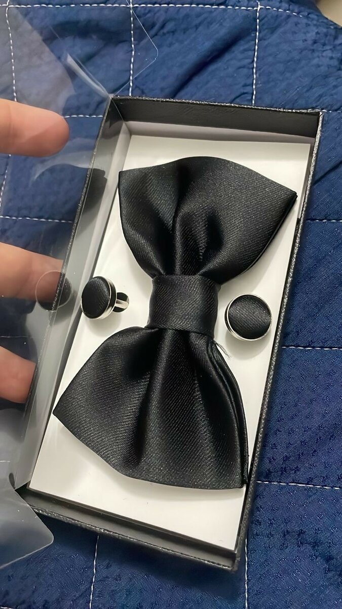 Nœud papillon avec boutons