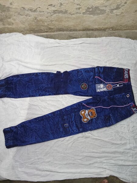 Jean enfant à élastiques