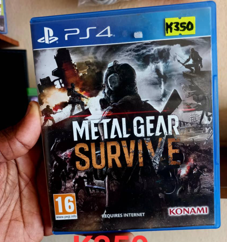 PlayStation 4 Game CDs Metal gear survive