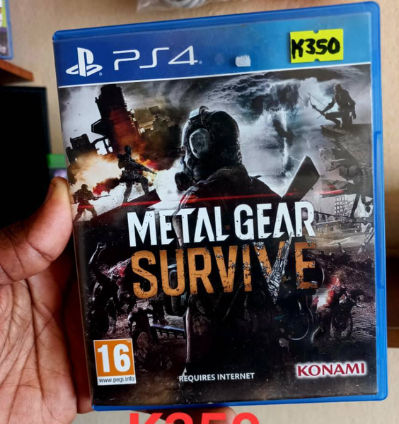 PlayStation 4 Game CDs Metal gear survive