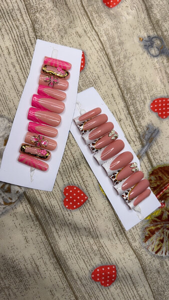 Ongles Pression Colorés