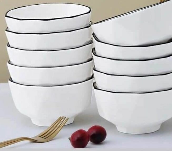 Ceramic soup bowl 2 for 50 cedis