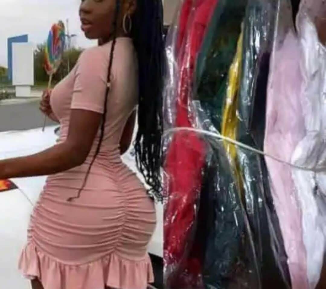 Robe élégante asymétrique