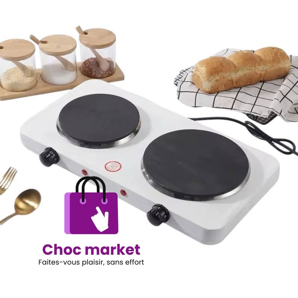 Cuisinière électrique duo