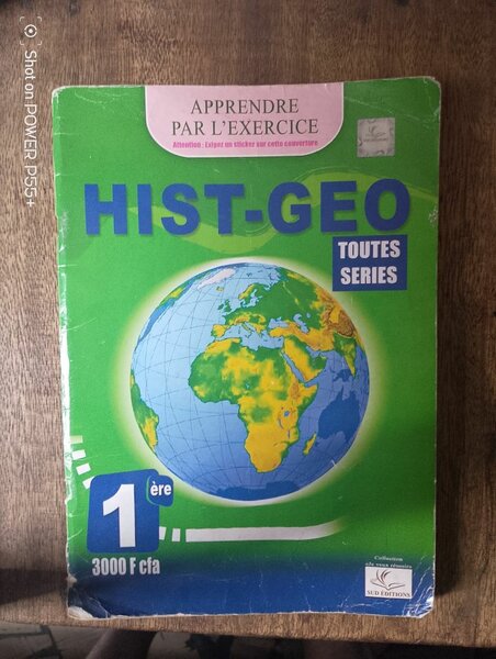 Manuel scolaire Hist-Géo 1ère