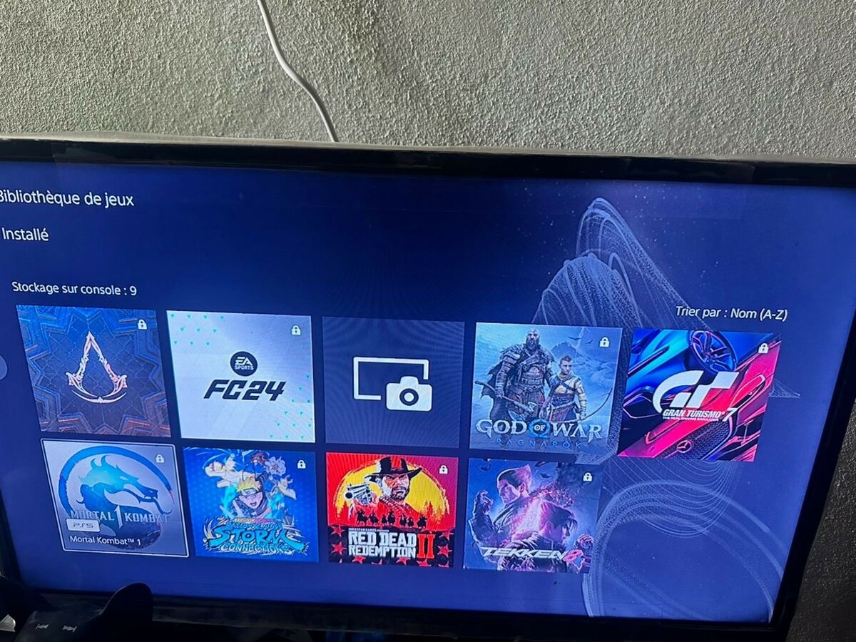 Ps5 slim digital 8 jeux