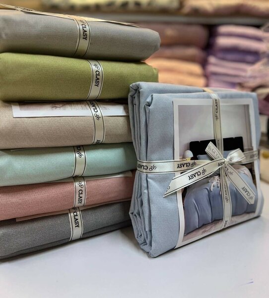 ХБ однотонное постельное бельё