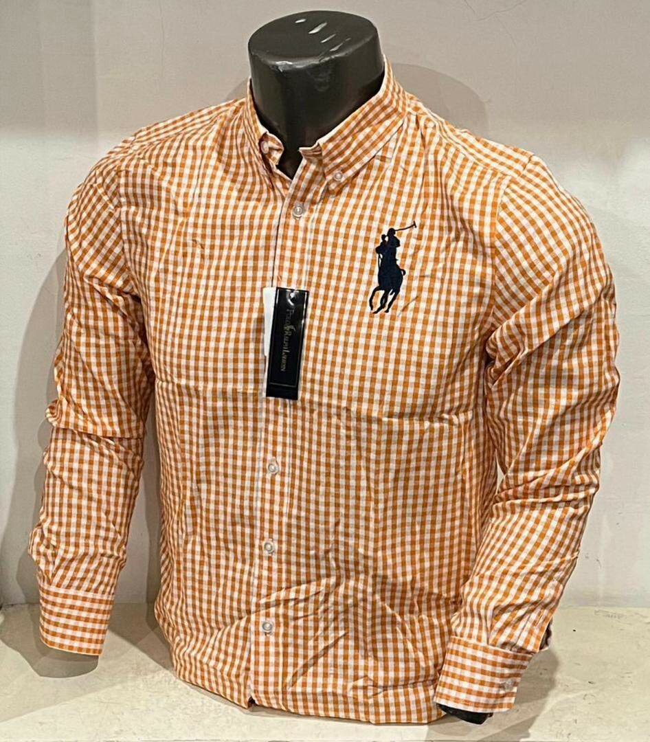Chemise à carreaux élégante homme