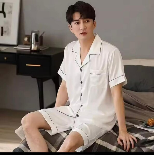 Pyjama d'été léger homme