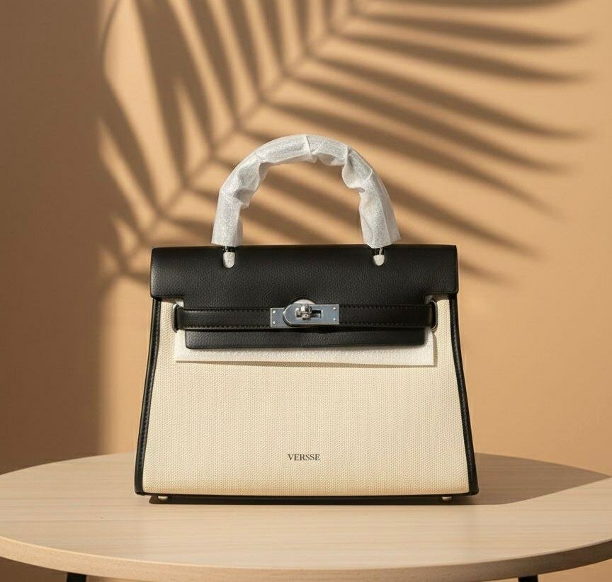 Sac à main en cuir Versee