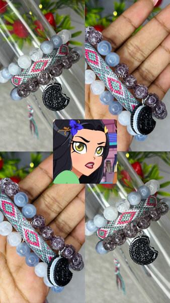 Bracelets colorés perlés artisanal