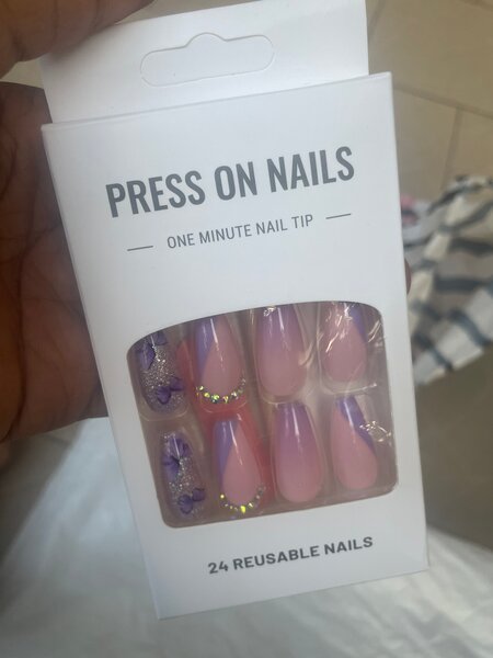 Ongles Press-Ons Réutilisables
