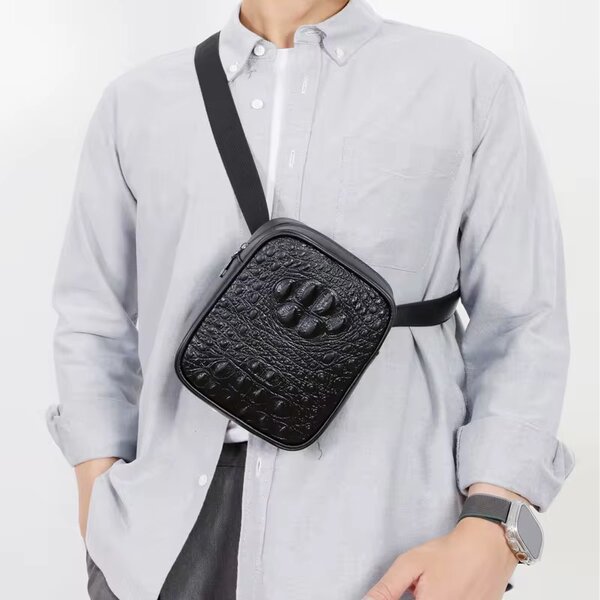 Sacoche Bandoulière Cuir Homme