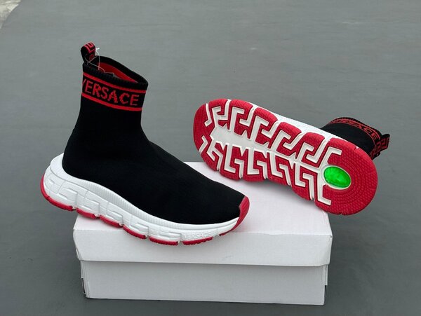 Baskets Versace Homme Noire