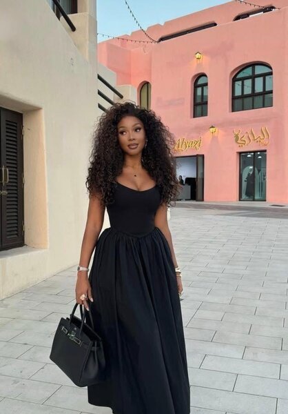 Robe élégante longue femme