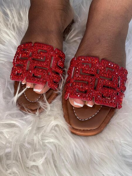 Sandales perlées élégantes