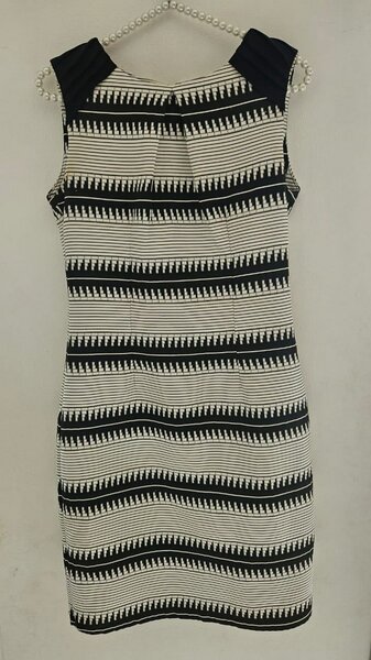 Robe élégante rayée