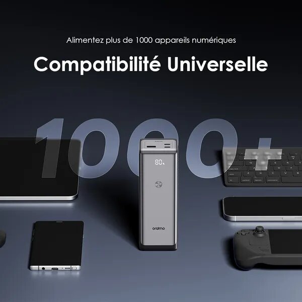 Powerbank 27600mAh 130W