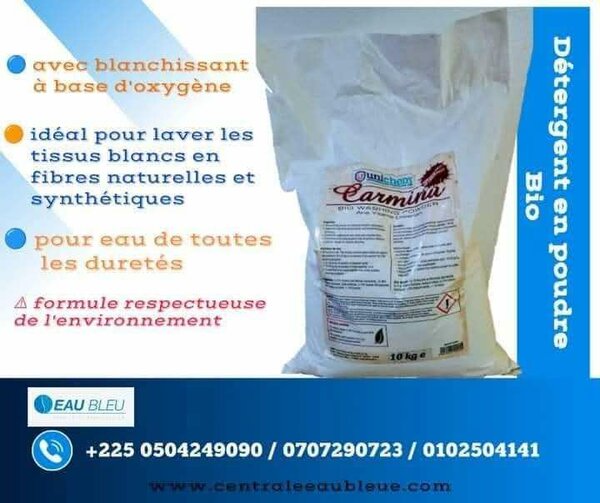 Poudre à lessive CARMINA