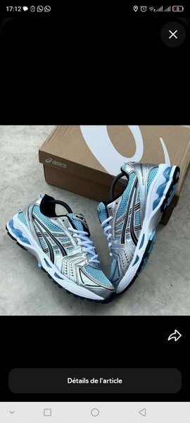 Baskets Asics confort sportive