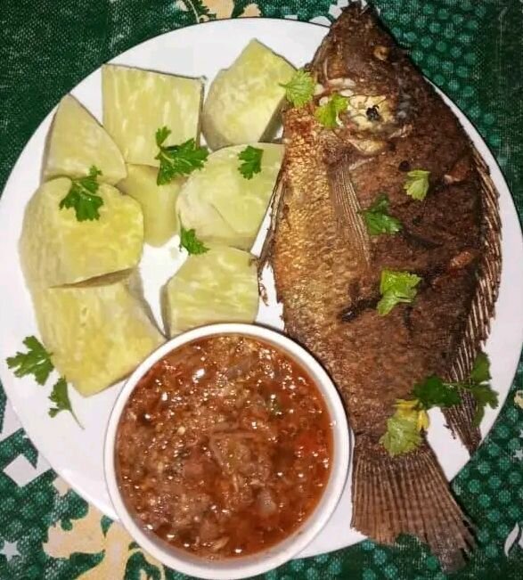 Poisson Frit et braisé