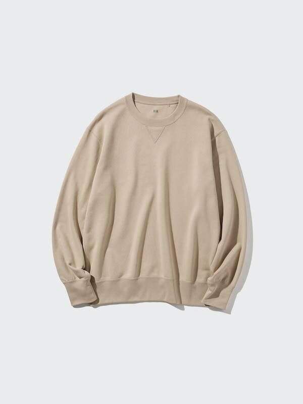 Свитшот от Юникло. Бежевый-S/M Уни