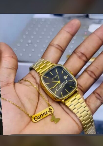 Montre et collier personnalisé