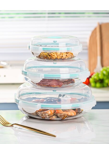 3in1 Glass Preservation Bowl