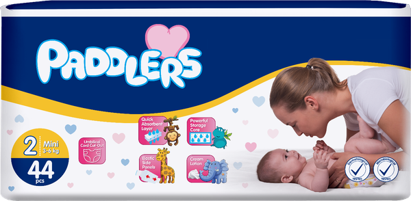 Paddlers Couches Mini Taille 2 44 Unités