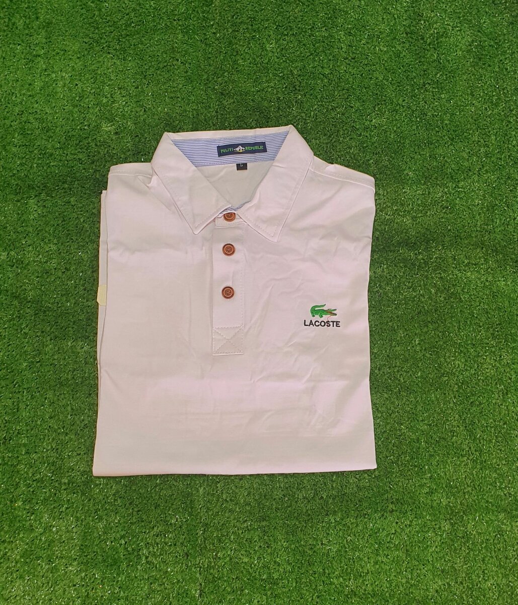 Polo homme blanc